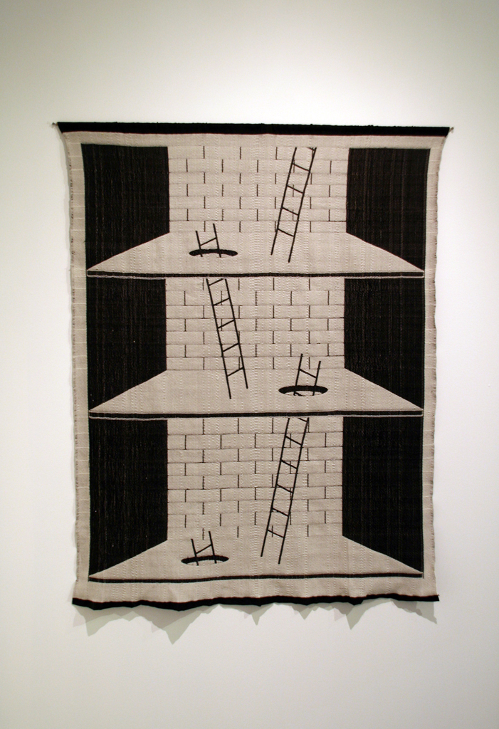 Madeleine McNeely, Level Up 2, Strung out and Undone exhibition, World of Threads Festival 2014.