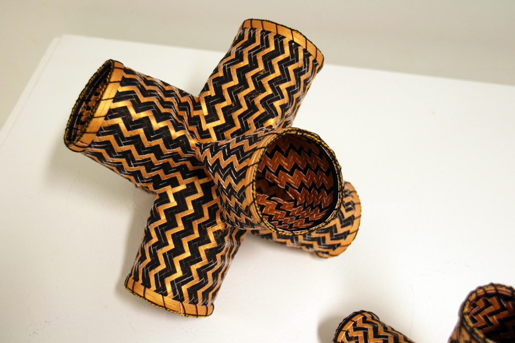 Dorothy McGuinness, Octahedron, Solo Show, World of Threads Festival 2014.