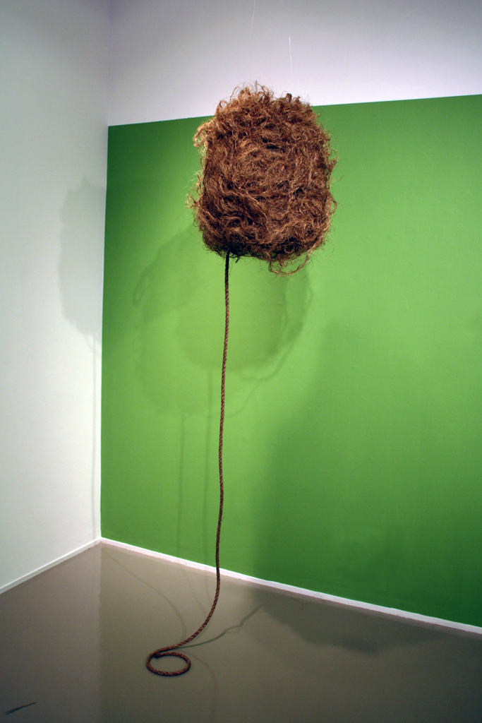 Sara Nicole England, Portable Headspace 3, Strung out and Undone exhibition, World of Threads Festival 2014.