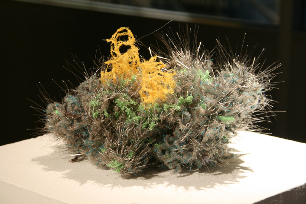 Li Chai, Soreness I-1, Strung out and Undone exhibition, World of Threads Festival 2014. 