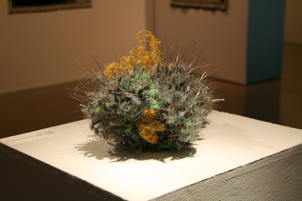 Li Chai, Soreness I-3, Strung out and Undone exhibition, World of Threads Festival 2014.