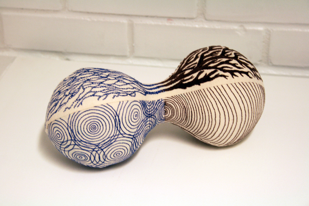 Kirsten Lund, Splitter, Solo Show, World of Threads Festival 2014.