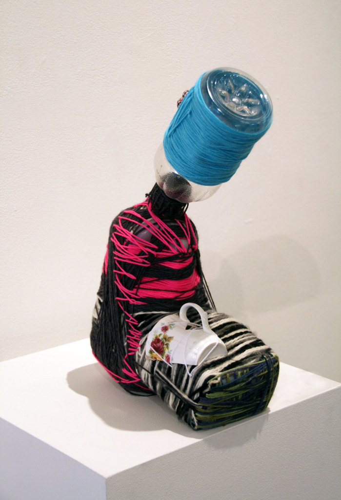 Louise Keen, Untitled, Strung out and Undone exhibition, World of Threads Festival 2014.