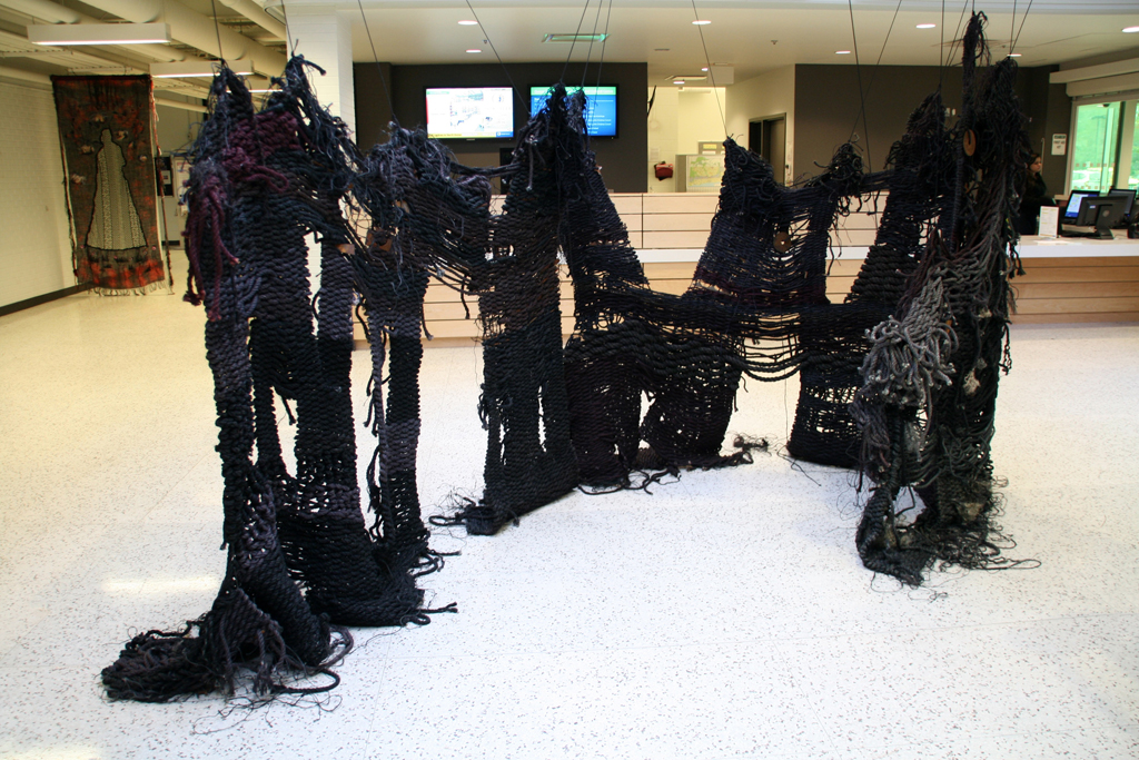 Mary Grisey, For Lethe, Installations, World of Threads Festival 2014.