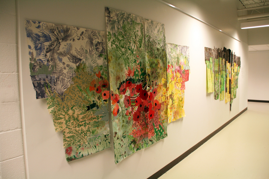 Merill Comeau, Fragments of Eden IV, Solo Show, World of Threads Festival 2014.