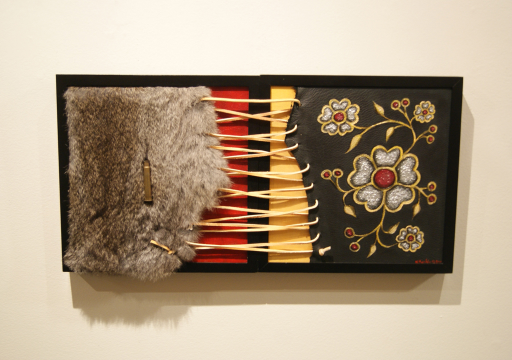 Nathalie Bertin, Fibre Collage exhibition, World of Threads Festival 2012.