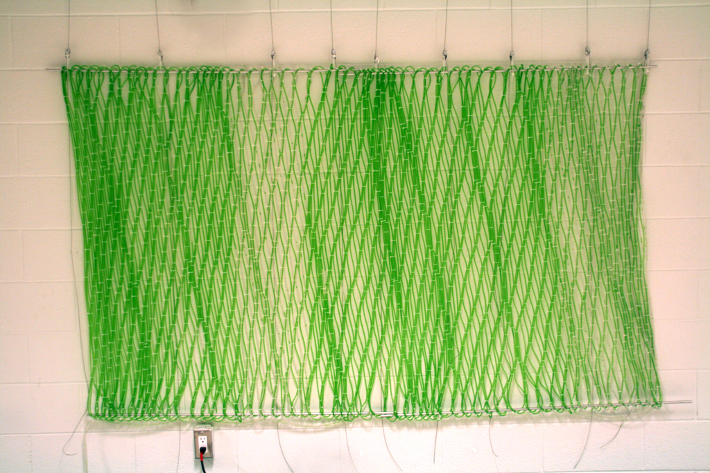 Nathan Johns, Net, Solo Show, World of Threads Festival 2014.