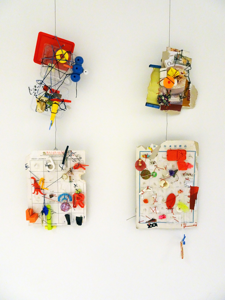 Installation view: Myron Tatar, WWW: Whimsical, Wacky and Wild exhibition, World of Threads Festival 2016.  