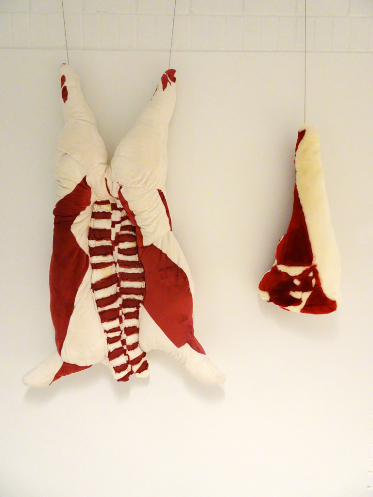 Installation view: Rachel Major,  WWW: Whimsical, Wacky and Wild exhibition, World of Threads Festival 2016.  