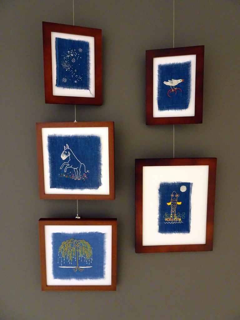 Installation view: Suzanna Klein, WWW: Whimsical, Wacky and Wild exhibition, World of Threads Festival 2016.  