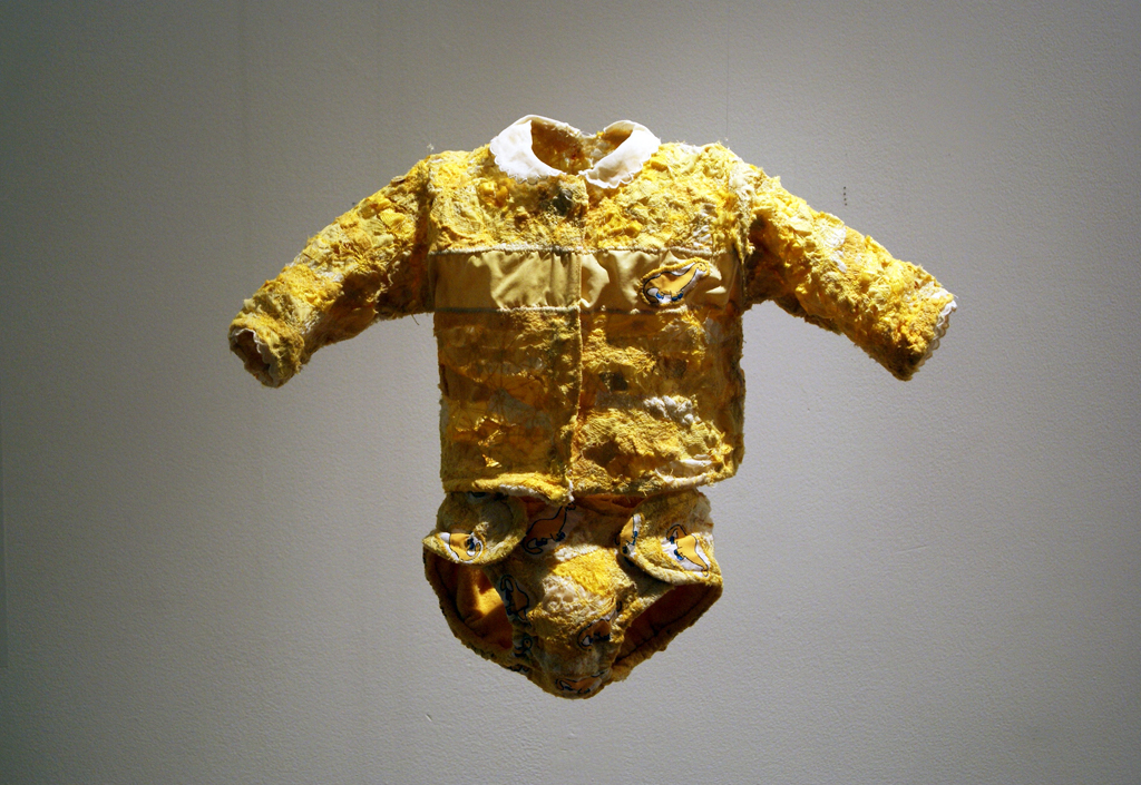 Esther Kalaba, Collecting Loss - Weaving Threads of Memory exhibition, World of Threads Festival 2012.