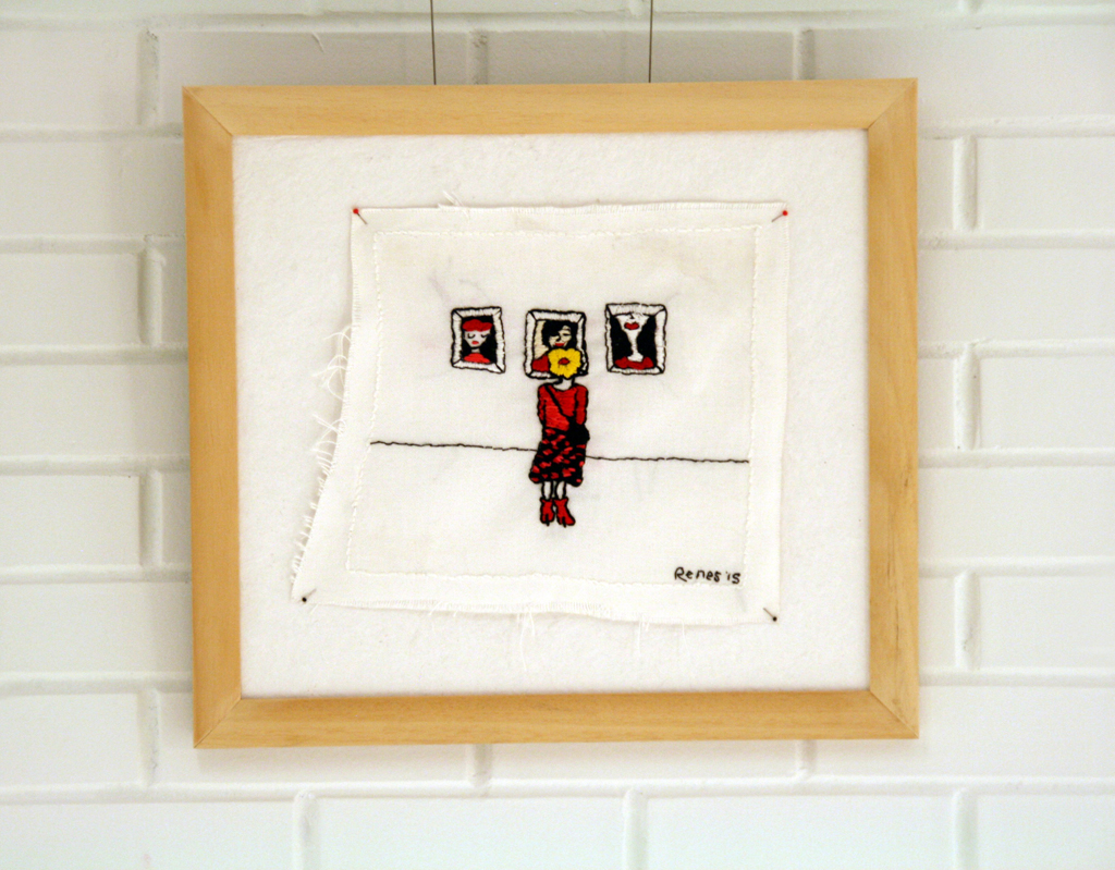 Mathilde Renes, At the Museum, WWW: Whimsical, Wacky and Wild exhibition, World of Threads Festival 2016.  