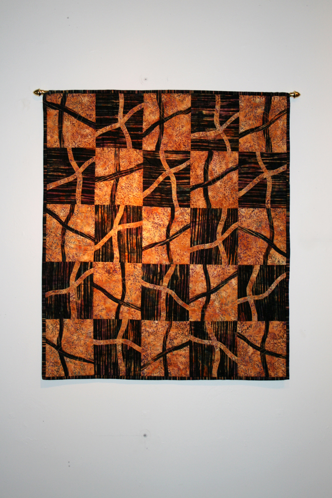 Dawne Rudman, from the Shape Shifter series, Threads That Bind exhibition, World of Threads Festival 2009.