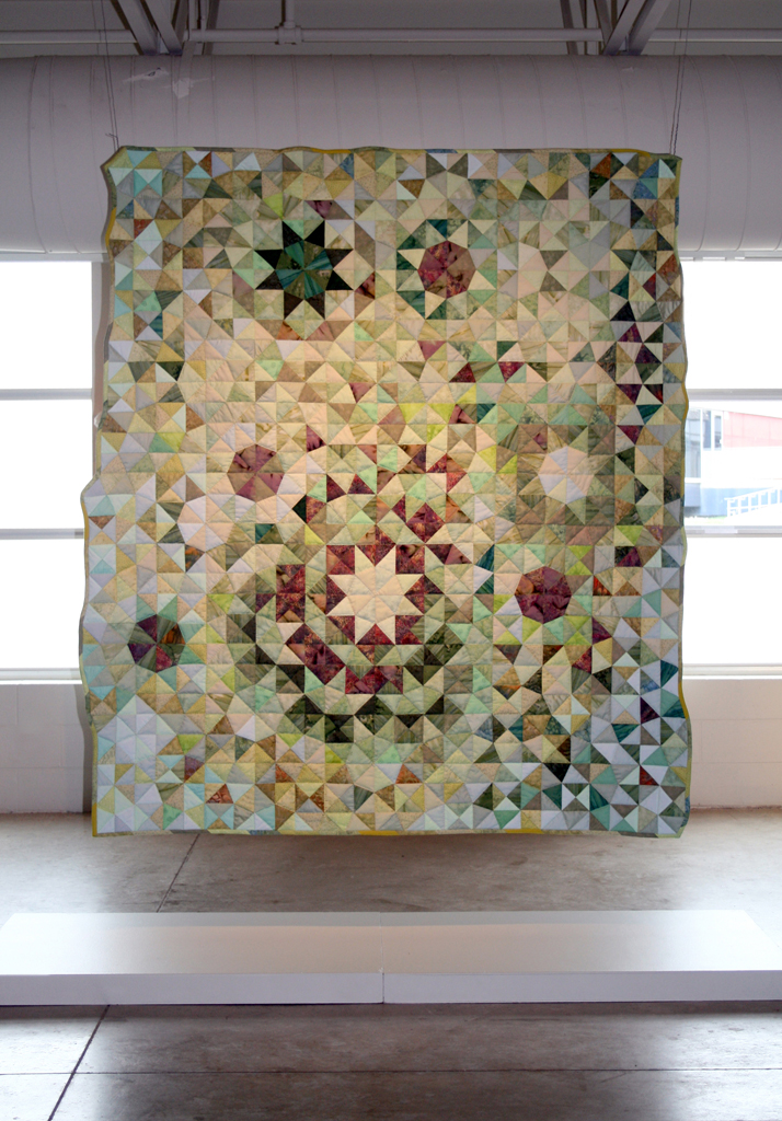 Judith Tinkl, Mother Nature, Threads That Bind exhibition, World of Threads Festival 2009.