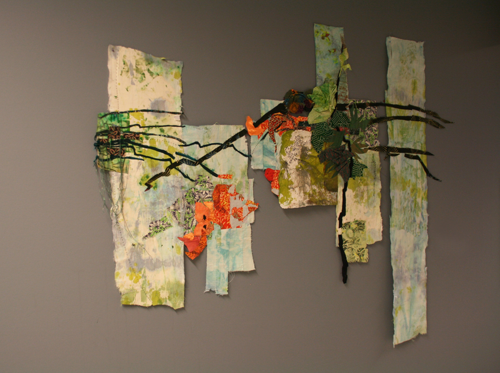 Merill Comeau, Edge of Darkness IV, Solo Show, World of Threads Festival 2014.