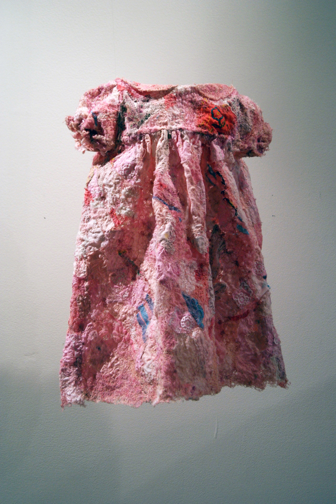 Esther Kalaba, Collecting Loss - Weaving Threads of Memory exhibition, World of Threads Festival 2012.