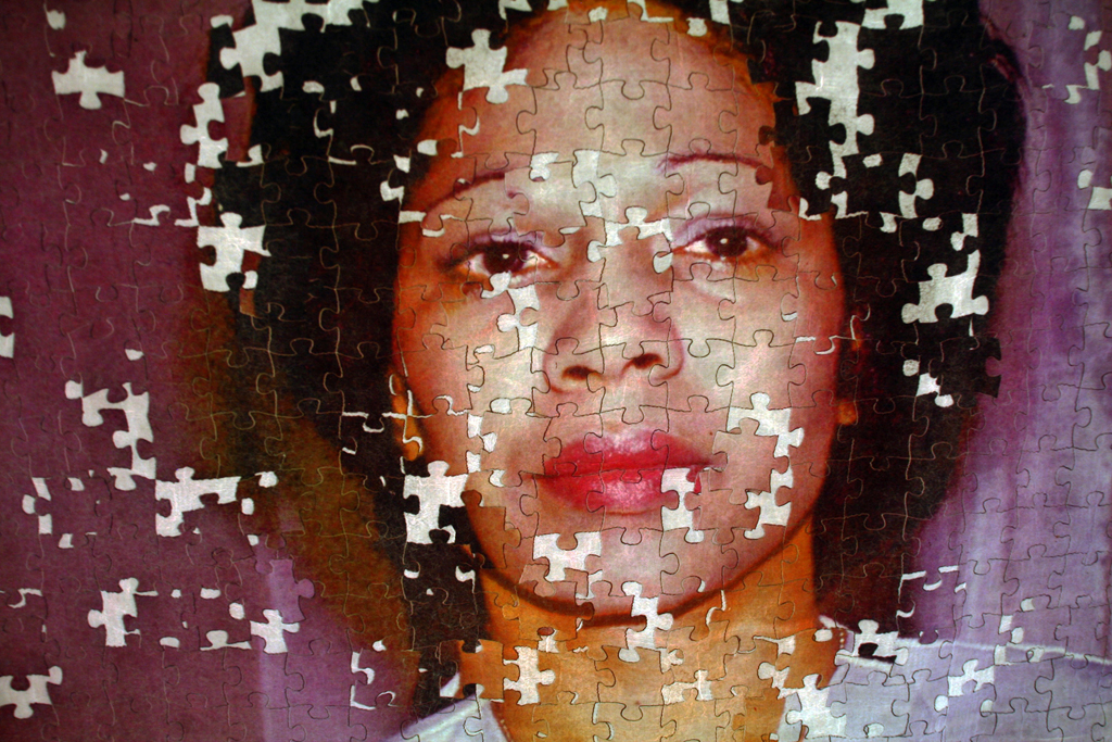 Maggie Smith, Towards the End 3, detail, Solo Show, World of Threads Festival 2014.