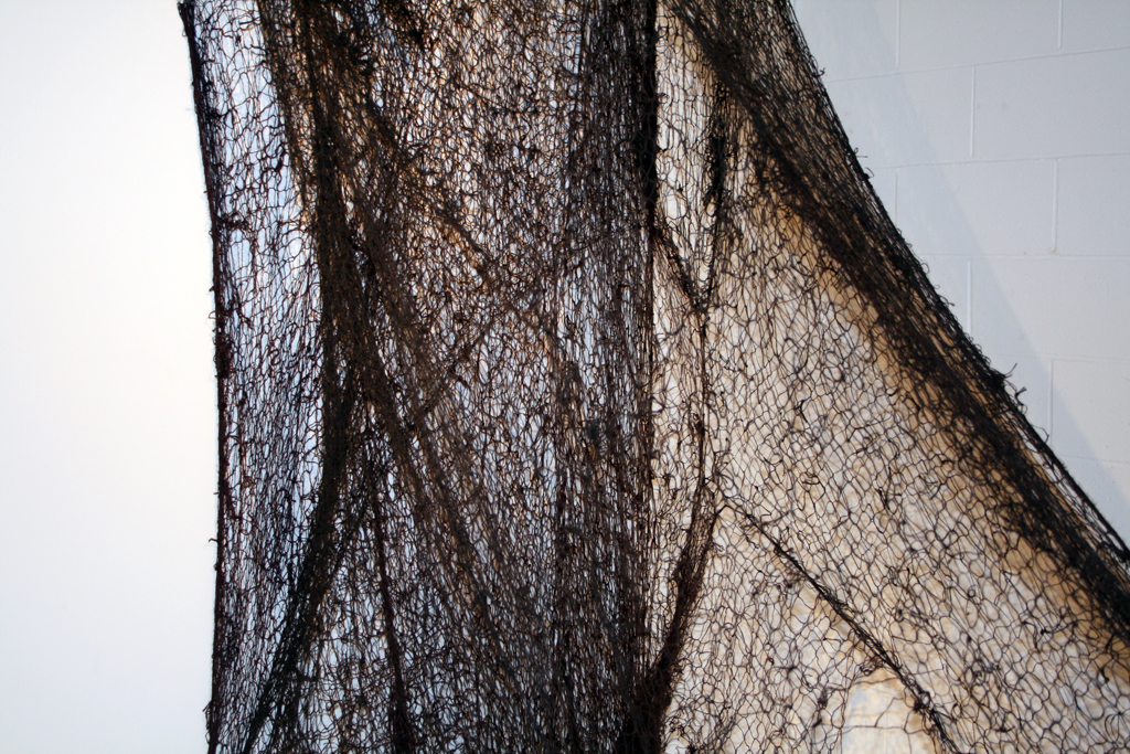 Amy Bagshaw, Shroud, detail, Common Thread International exhibition Part 3, World of Threads Festival 2009.