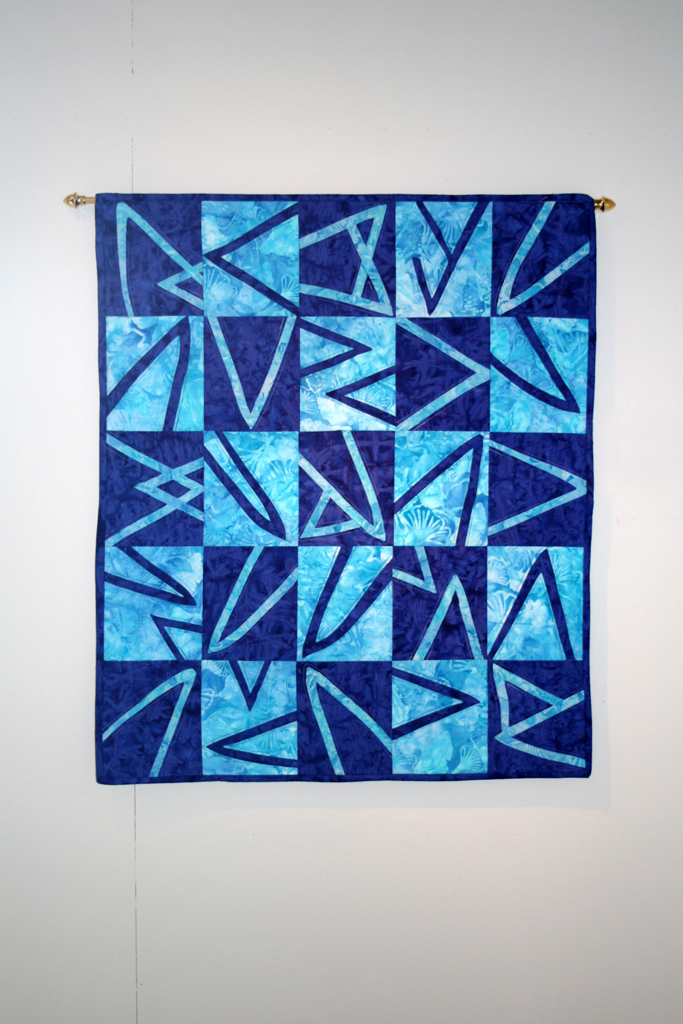 Dawne Rudman, from the Shape Shifter series, Threads That Bind exhibition, World of Threads Festival 2009.