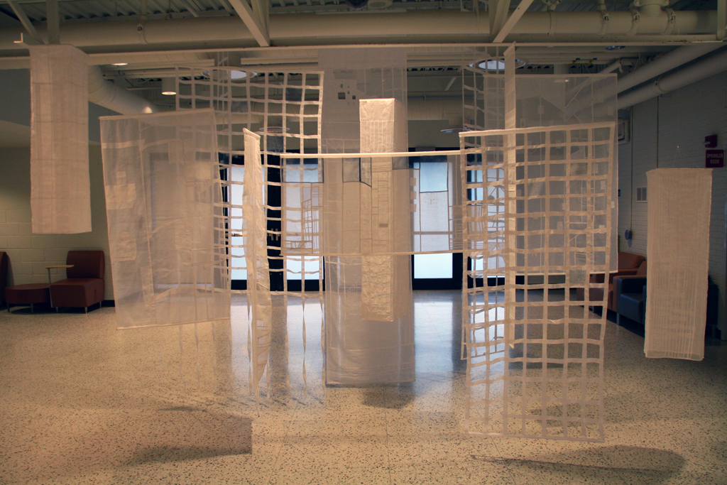Karen Goetzinger, A State of Play, Installations, World of Threads Festival 2014.