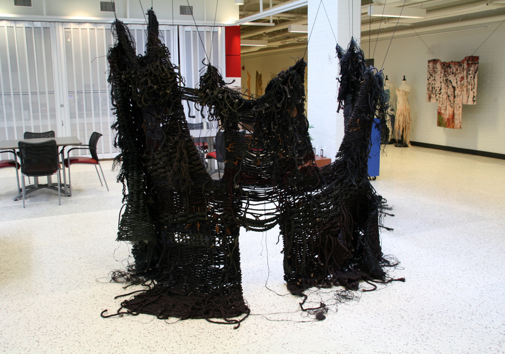 Mary Grisey, For Lethe, Installations, World of Threads Festival 2014.