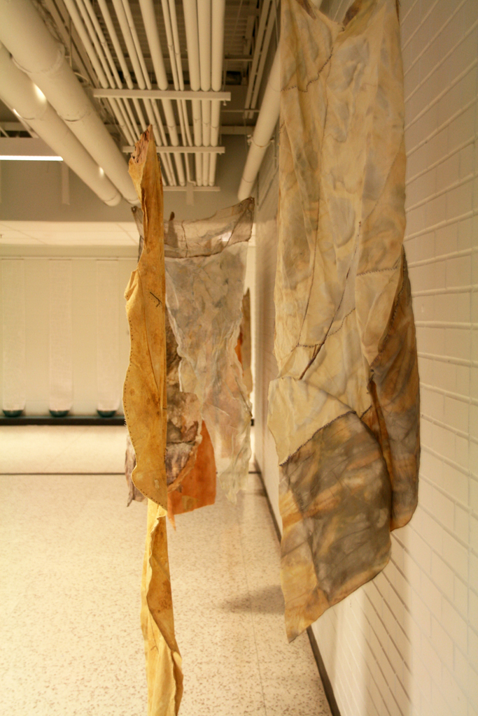 Pat Loucks, detail, Installations, World of Threads Festival 2014