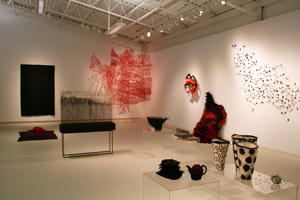 The Red and the Black exhibition, World of Threads Festival 2014.