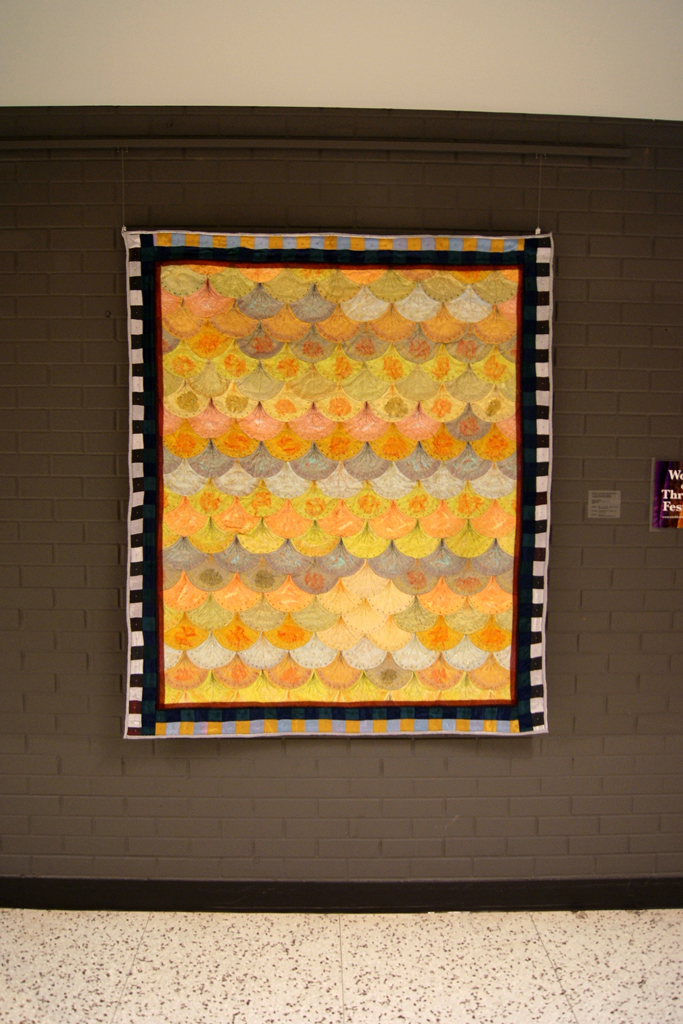 Cliodhna Quinlan, Variegated Threads exhibition, World of Threads Festival 2012.