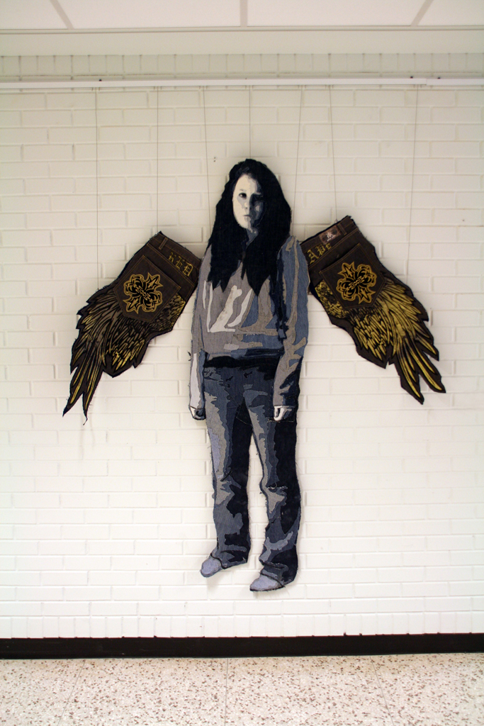 James Arendt, Ellie, Installations, World of Threads Festival 2014.