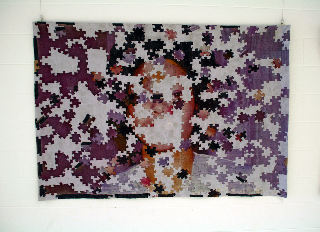 Maggie Smith, Towards the End 4, detail, Solo Show, World of Threads Festival 2014.