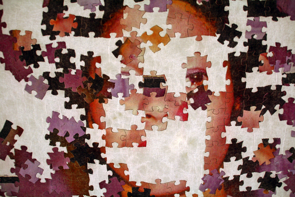 Maggie Smith, Towards the End 4, detail, Solo Show, World of Threads Festival 2014.