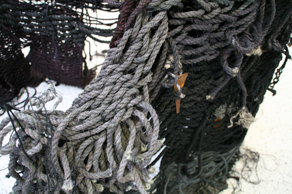 Mary Grisey, For Lethe, detail, Installations, World of Threads Festival 2014.