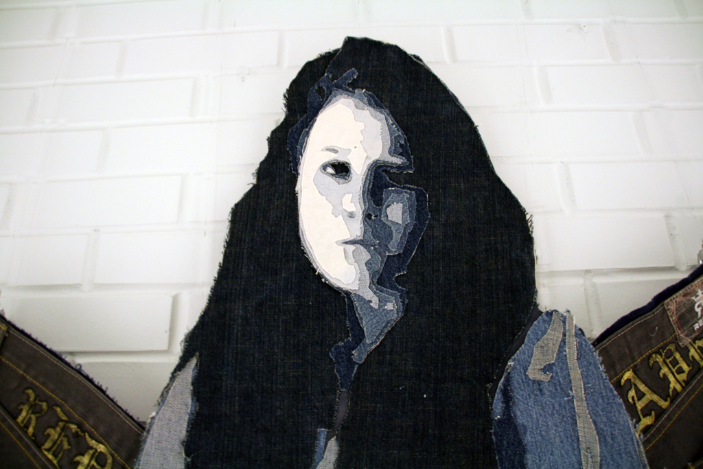 James Arendt, Ellie, detail, Installations, World of Threads Festival 2014.