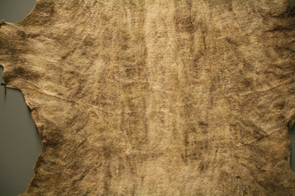 Daniel F Manchego-Badiola, Guardians No 3, detail, Installations, World of Threads Festival 2014.