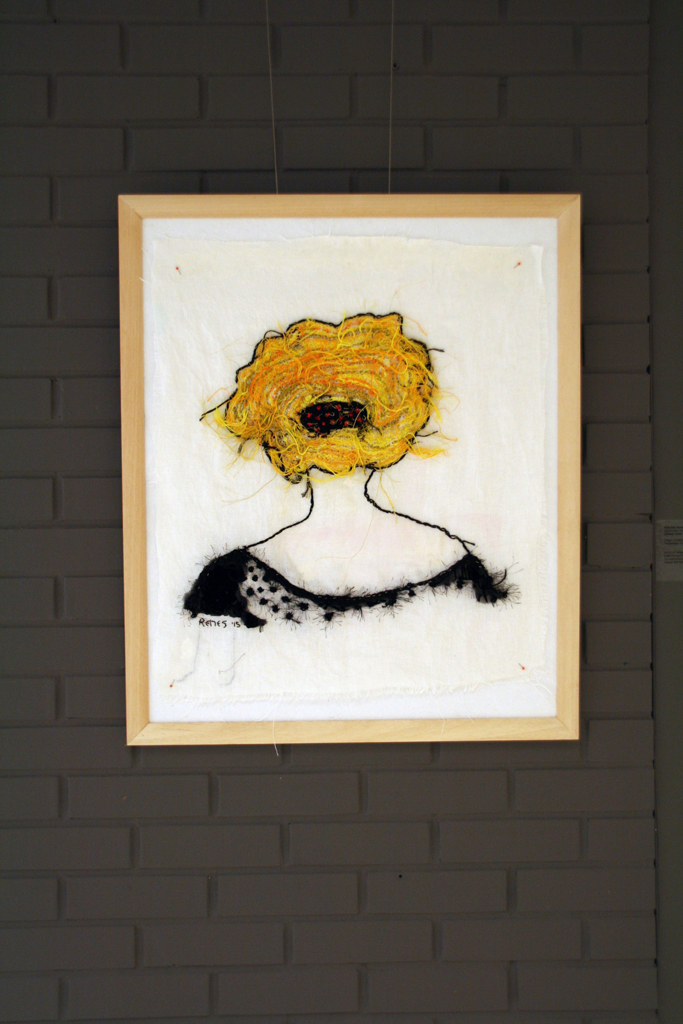 Mathilde Renes, Golden Years,  WWW: Whimsical, Wacky and Wild exhibition, World of Threads Festival 2016.  