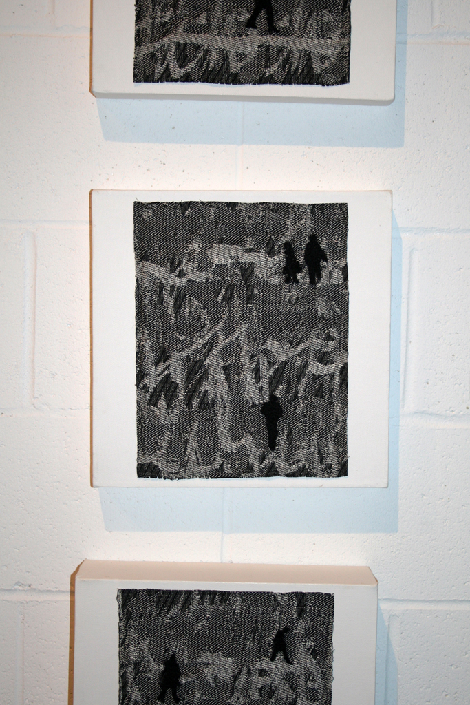 Caitlin Erskine-Smith, Absorption, detail, Common Thread International exhibition Part 3, World of Threads Festival 2009.