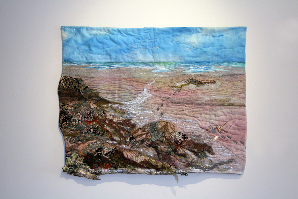 Sandra Betts, A Tidal Pool Tale, Common Thread International exhibition, World of Threads Festival 2009.