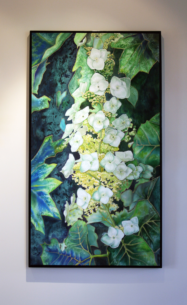 Alena Vyborna, Emerald Dream, Common Thread International exhibition, World of Threads Festival 2009.