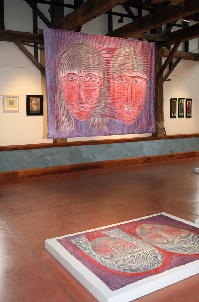 Adriana Blaszczyk Zych, In the Mirror of Time, Common Thread International exhibition, World of Threads Festival 2009.