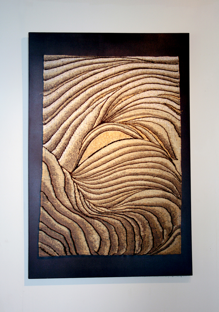 Ixchel Suarez, Yukon Fields, Threads That Bind exhibition, World of Threads Festival 2009.