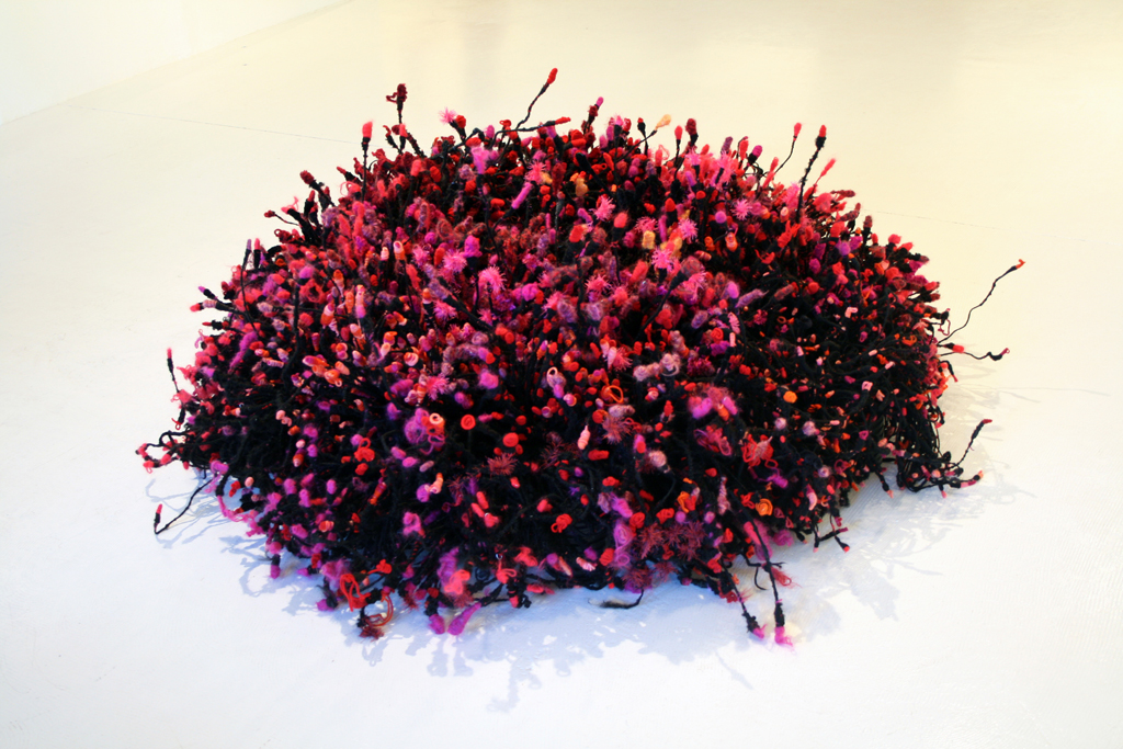 Ann Marie Hadcock, Para Red #2, Common Thread International exhibition Part 3, World of Threads Festival 2009.