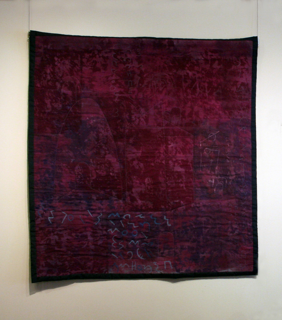 Pat Loucks, Passages, Common Thread International exhibition Part 2, World of Threads Festival 2009.
