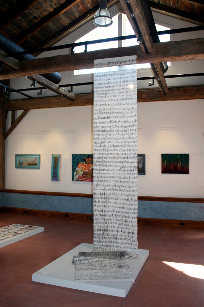 Caitlin Erskine-Smith, Scroll,  Common Thread International exhibition, World of Threads Festival 2009.