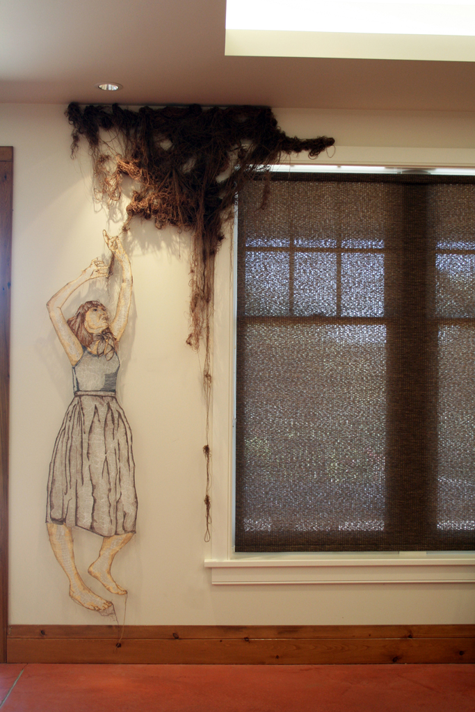 Amanda McCavour, Untitled Figure, Common Thread International exhibition, World of Threads Festival 2009.