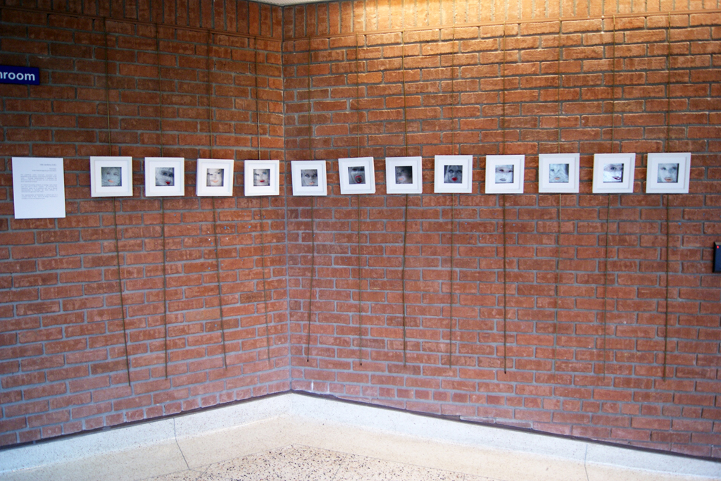 Viki Jenkens, Fibre Collage exhibition, World of Threads Festival 2012.