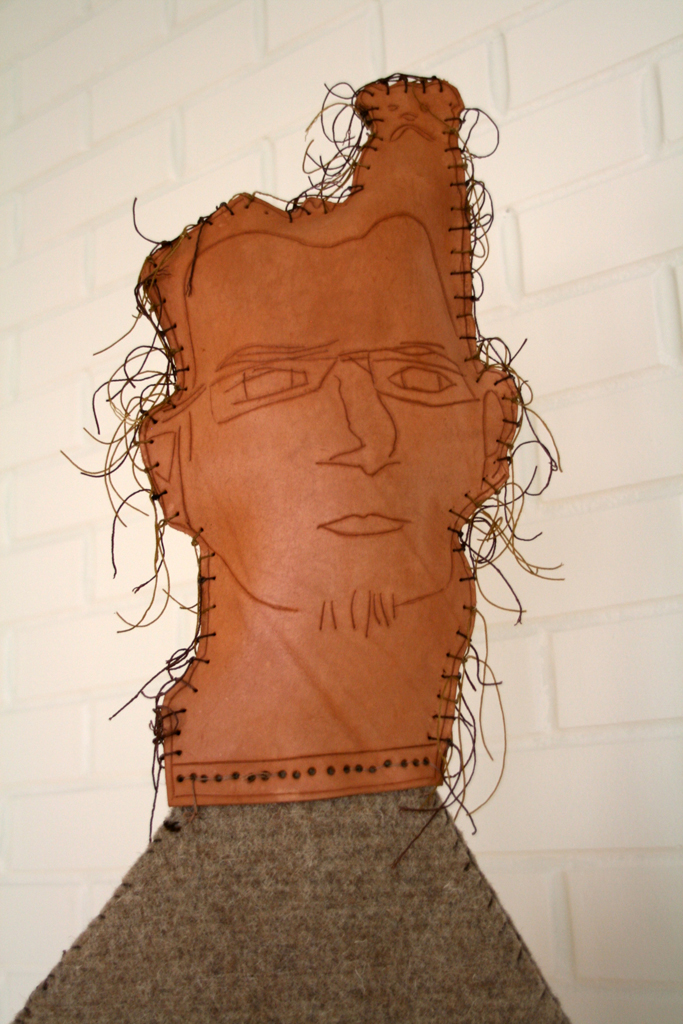 Matt Gould, Sporty but Resposible, detail, WWW: Whimsical, Wacky and Wild exhibition, World of Threads Festival 2016.  