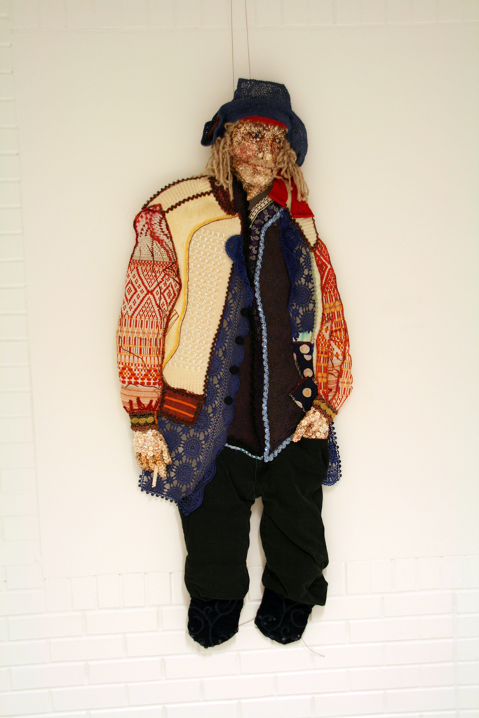 Marie Bergstedt, Uncle Mike, WWW: Whimsical, Wacky and Wild exhibition, World of Threads Festival 2016.  