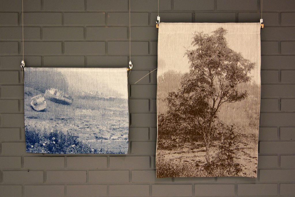 Karen LeBlanc, Variegated Threads exhibition, World of Threads Festival 2012.