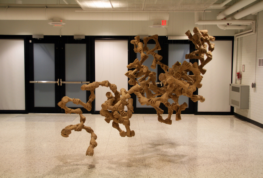 Marianne Kyryluk, Within Our Grasp, Installations, World of Threads Festival 2016.