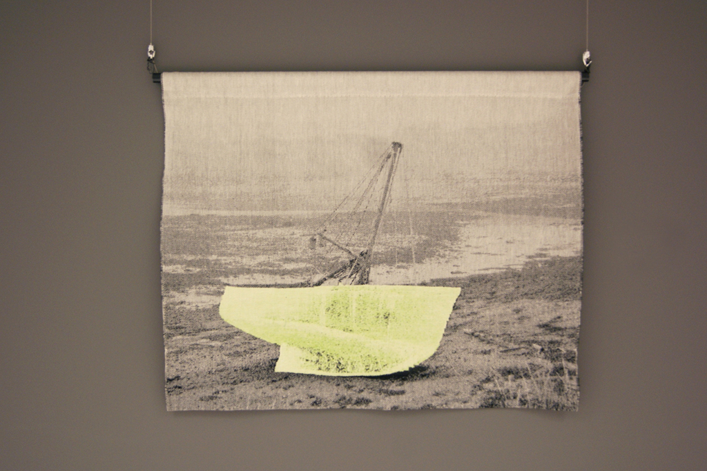 Karen LeBlanc, Variegated Threads exhibition, World of Threads Festival 2012.